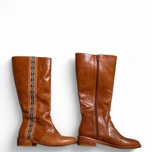 Made in Peru Leather Knee-High Boots 7
